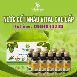 Nước Cốt Nhàu Vital ( Vitalnoni ) Bổ Sung Dinh Dưỡng, Tăng Cường Sức Khỏe, Hỗ Trợ Điều Trị Bệnh Tật
